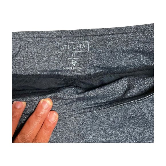 Athleta Tennis Skirt Skort with Zipper Pocket Size LT - Picture 3 of 5